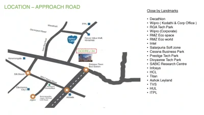 Godrej 24 Location map