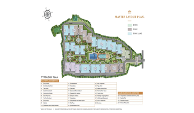 Godrej Athena master plan