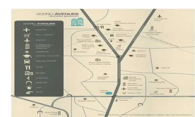 Godrej Avenues Location map